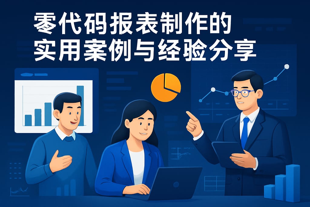 零代码报表制作的实用案例与经验分享