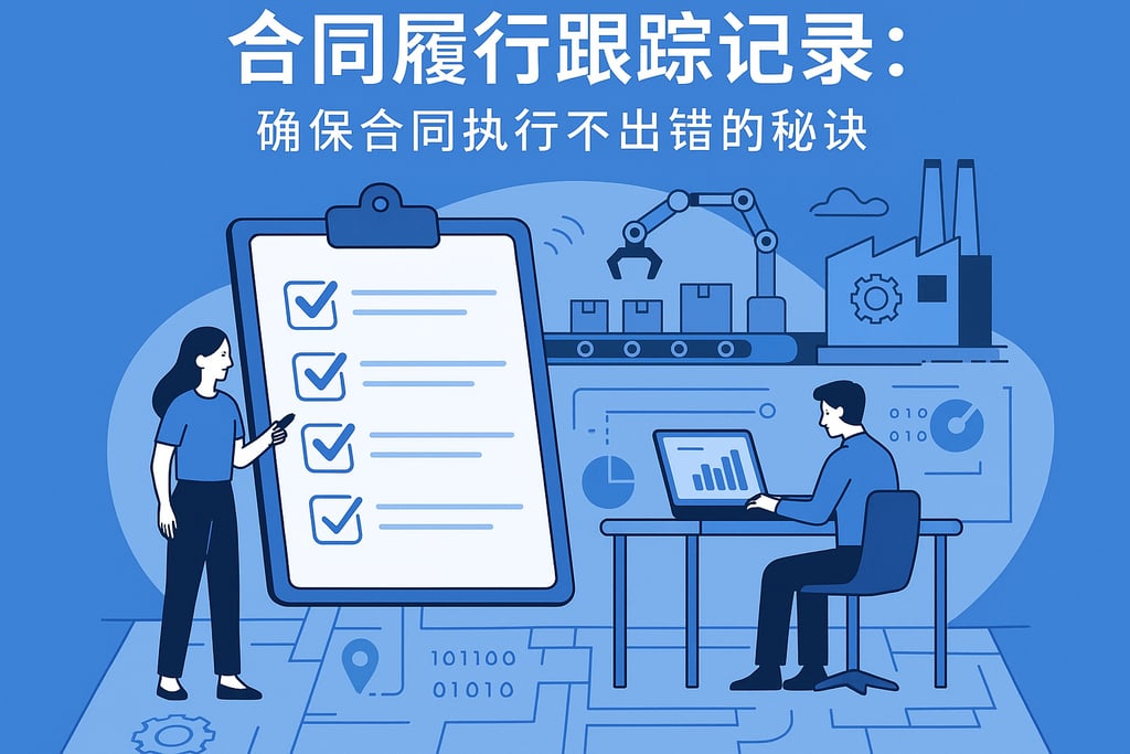 合同履行跟踪记录:确保合同执行不出错的秘诀 | 零代码企业数字化知识站