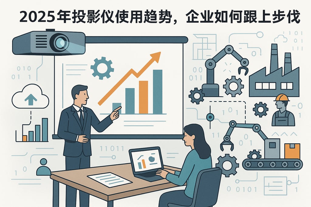 2025年投影仪使用趋势，企业如何跟上步伐