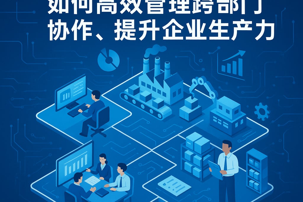 2025年最全盘点：如何高效管理跨部门协作，提升企业生产力