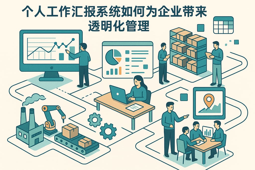 个人工作汇报系统如何为企业带来透明化管理
