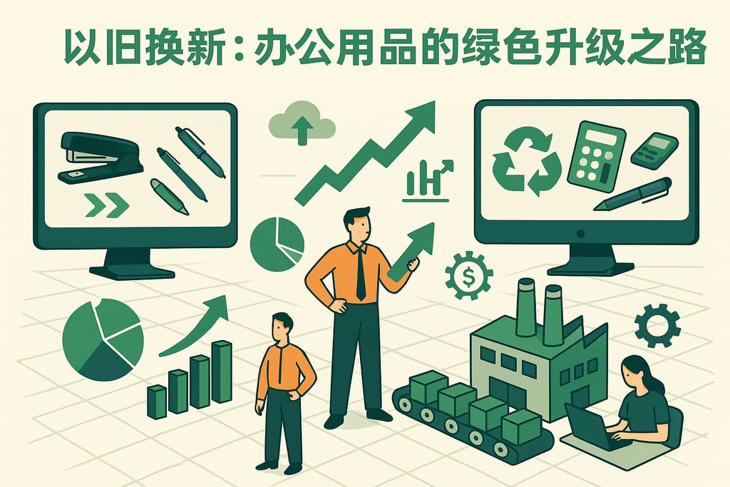 以旧换新：办公用品的绿色升级之路