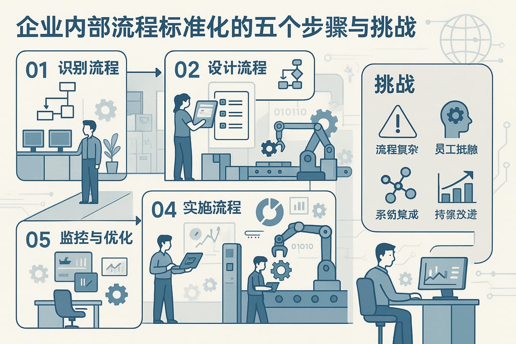 企业内部流程标准化的五个步骤与挑战