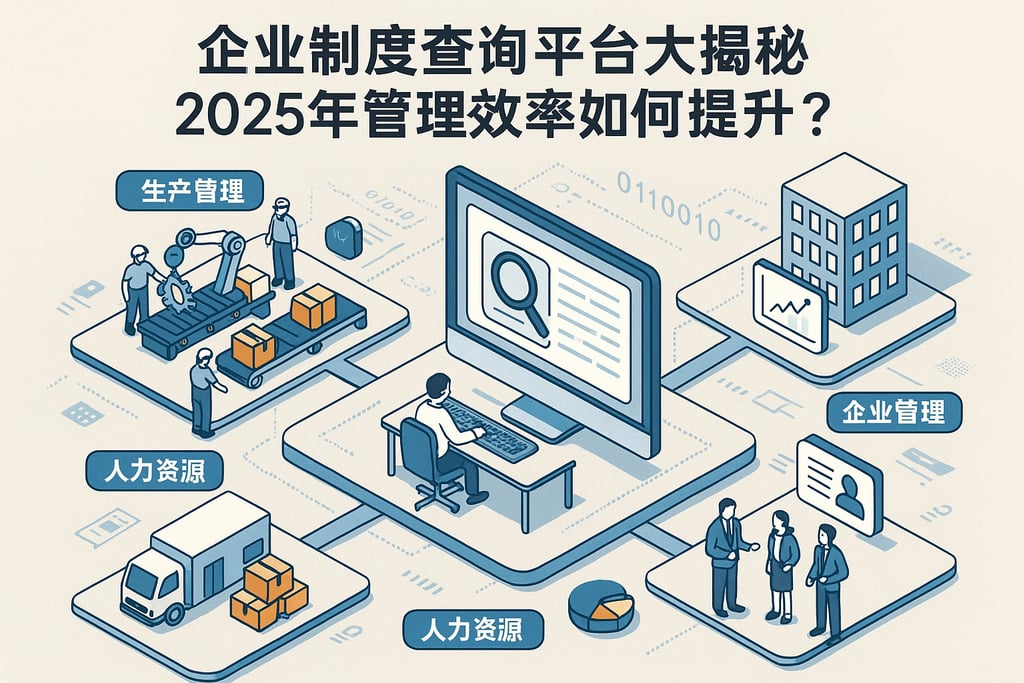 企业制度查询平台大揭秘，2025年管理效率如何提升？