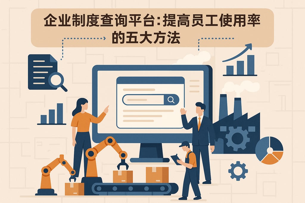 企业制度查询平台：提高员工使用率的五大方法