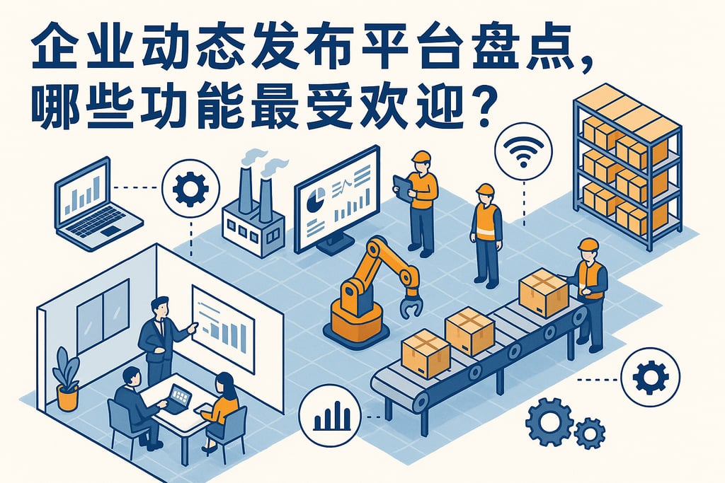 企业动态发布平台盘点，哪些功能最受欢迎？