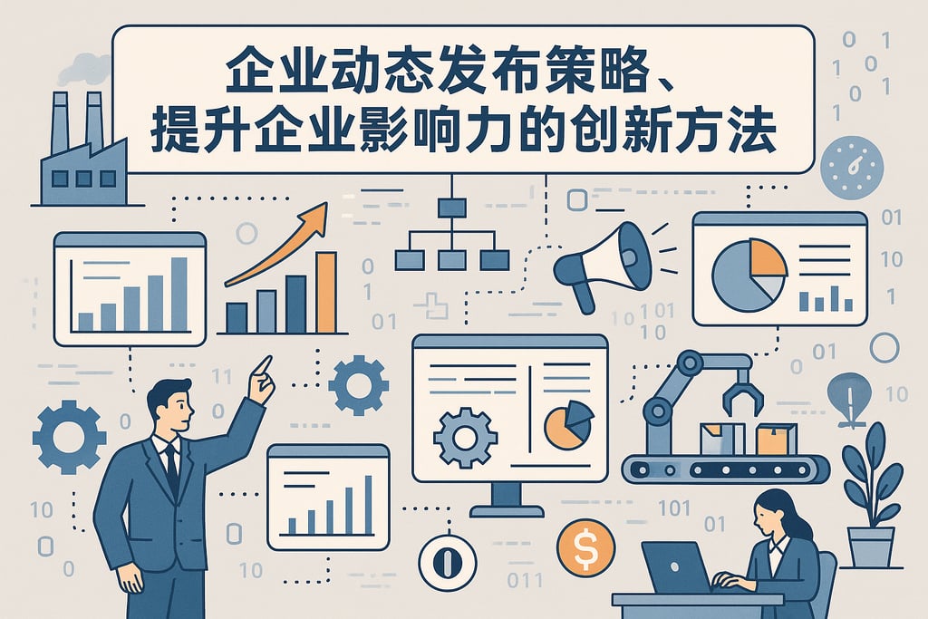 企业动态发布策略，提升企业影响力的创新方法