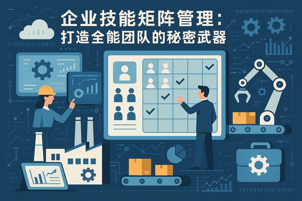 企业技能矩阵管理：打造全能团队的秘密武器