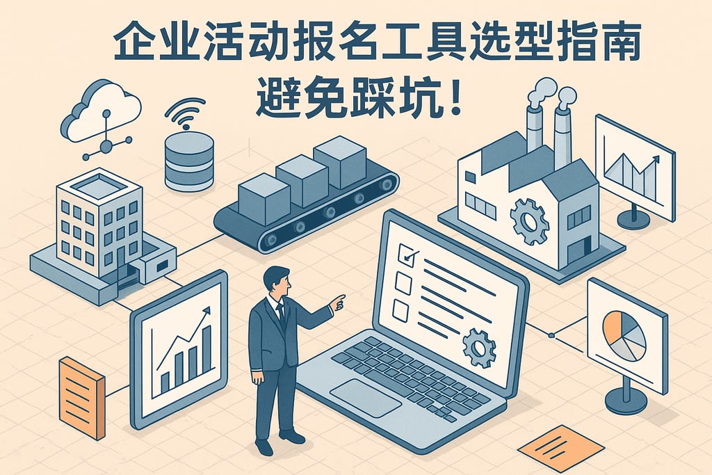 企业活动报名工具选型指南，避免踩坑！