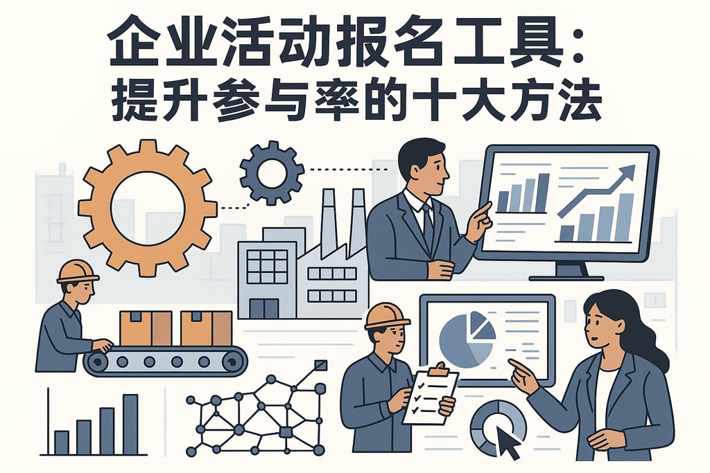 企业活动报名工具：提升参与率的十大方法