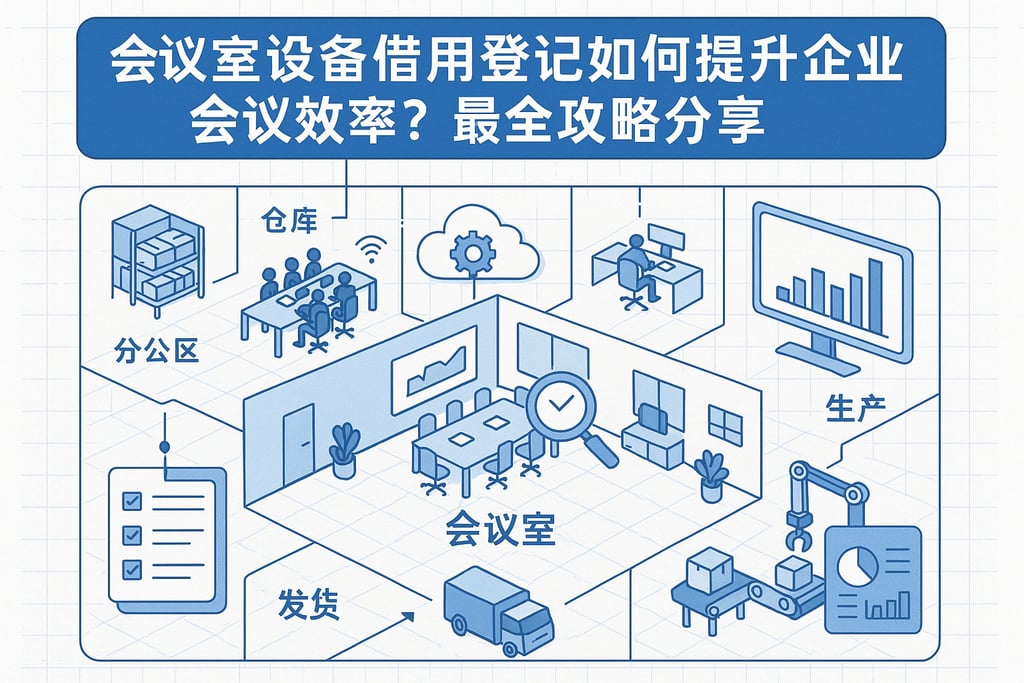 会议室设备借用登记如何提升企业会议效率？最全策略分享