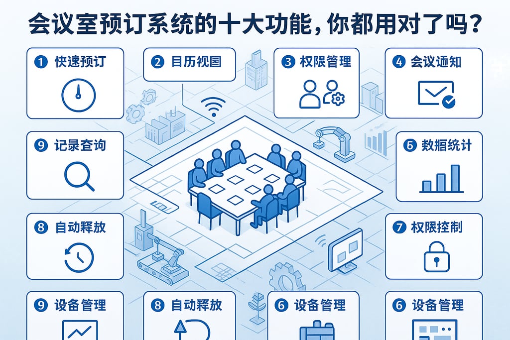 会议室预订系统的十大功能，你都用对了吗？