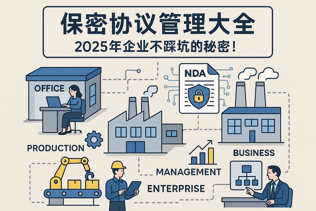 保密协议管理大全，2025年企业不踩坑的秘密！