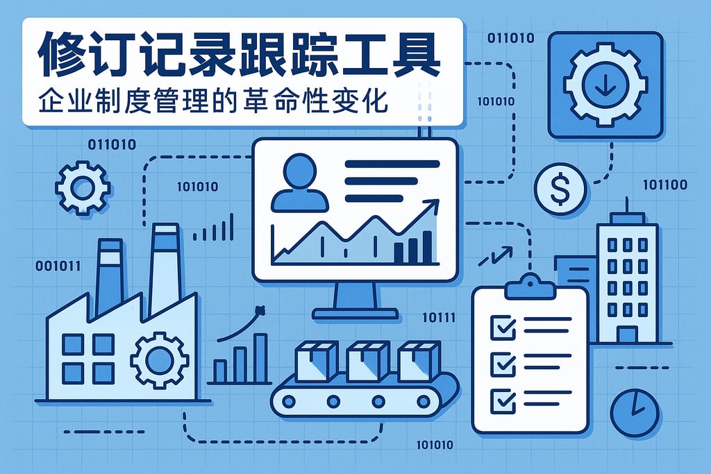 修订记录跟踪工具，企业制度管理的革命性变化