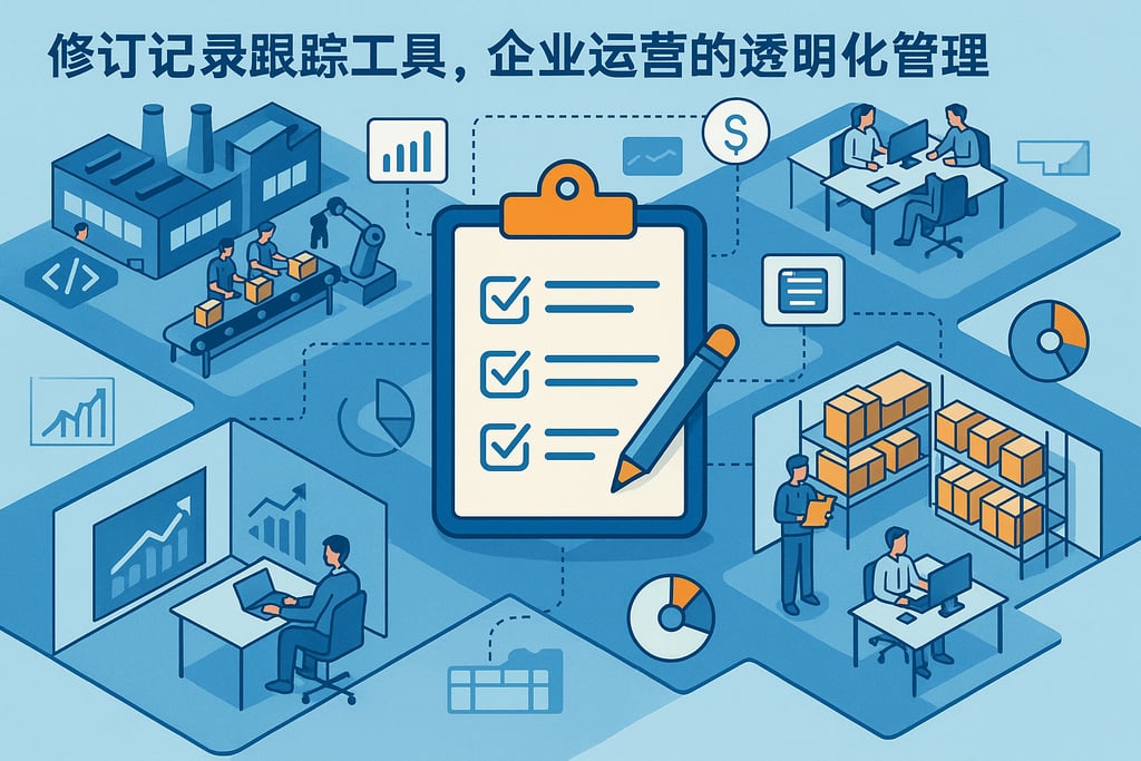 修订记录跟踪工具，企业运营的透明化管理