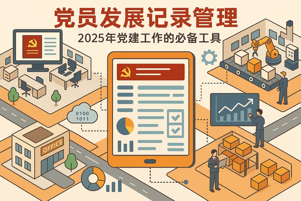 党员发展记录管理，2025年党建工作的必备工具