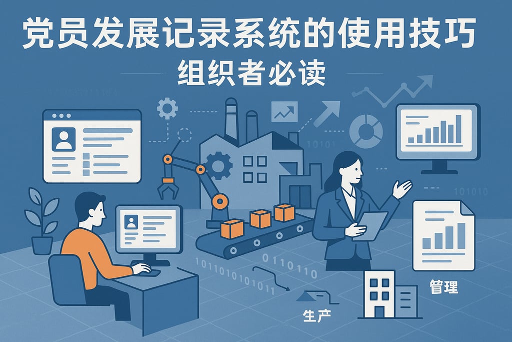 党员发展记录系统的使用技巧，组织者必读