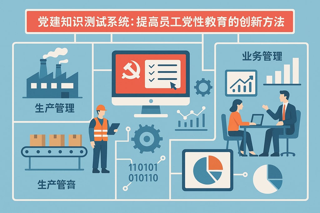 党建知识测试系统：提高员工党性教育的创新方法