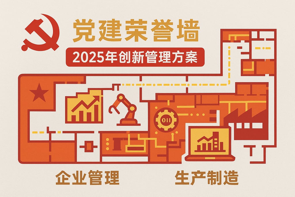 党建荣誉墙：2025年创新管理方案