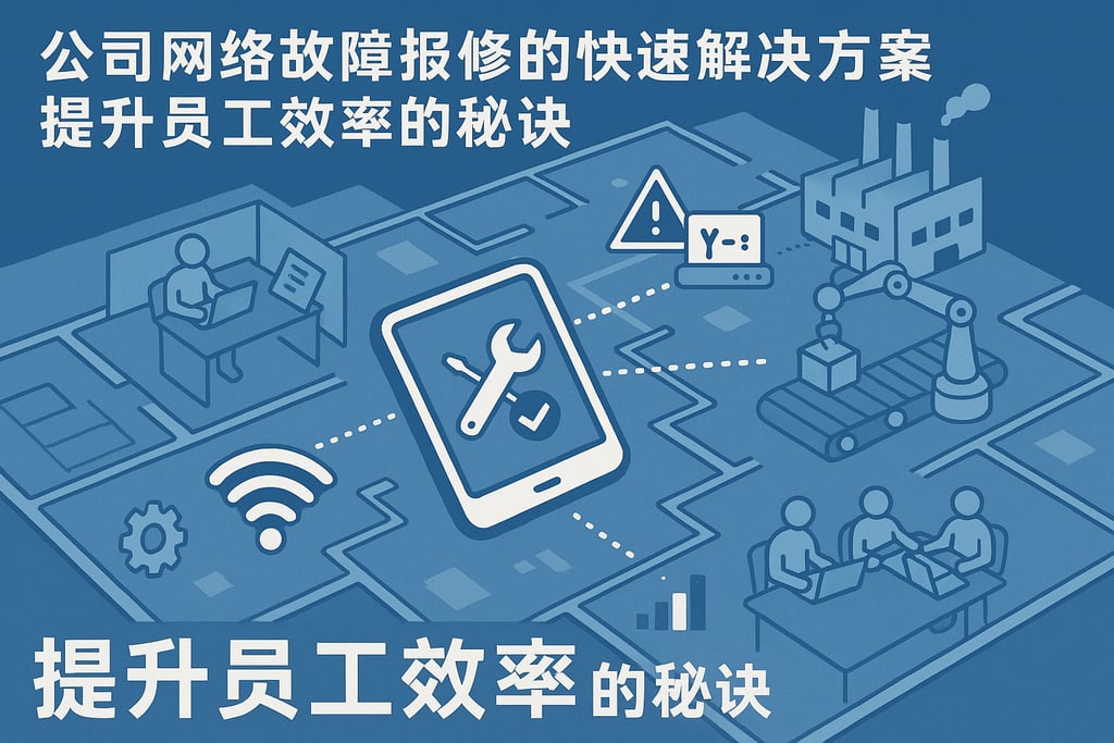 公司网络故障报修的快速解决方案，提升员工效率的秘诀