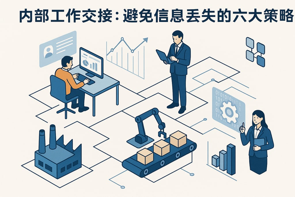 内部工作交接：避免信息丢失的六大策略