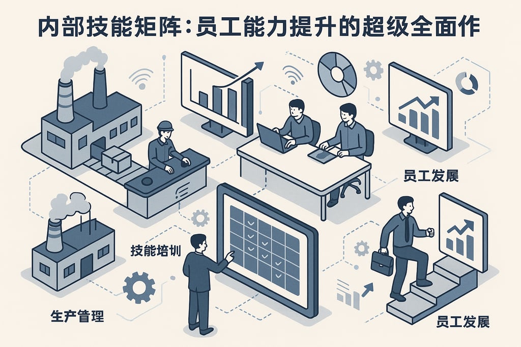 内部技能矩阵：员工能力提升的超级全面解决方案