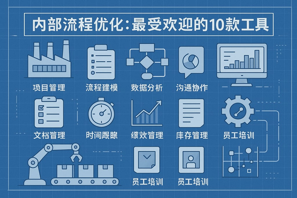 内部流程优化：最受欢迎的10款工具