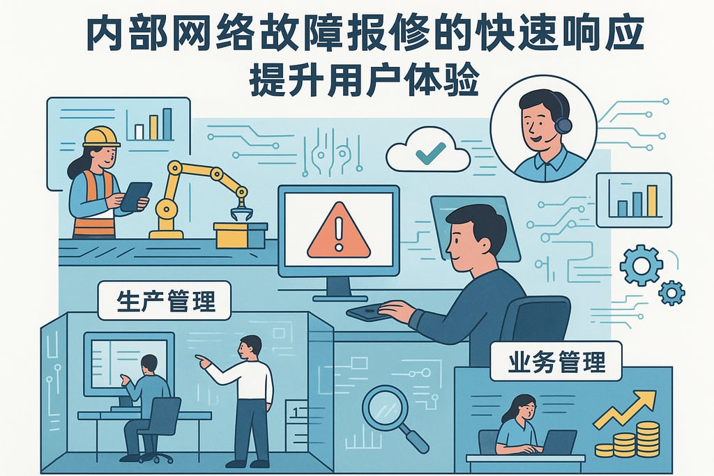 内部网络故障报修的快速响应机制，提升用户体验