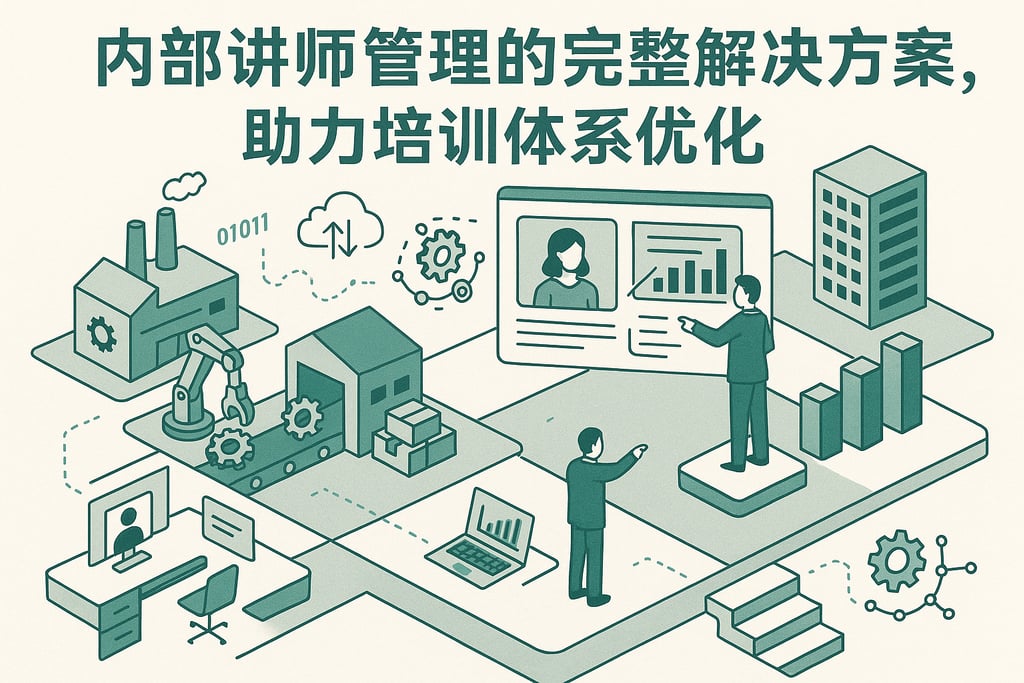 内部讲师管理的完整解决方案，助力培训体系优化