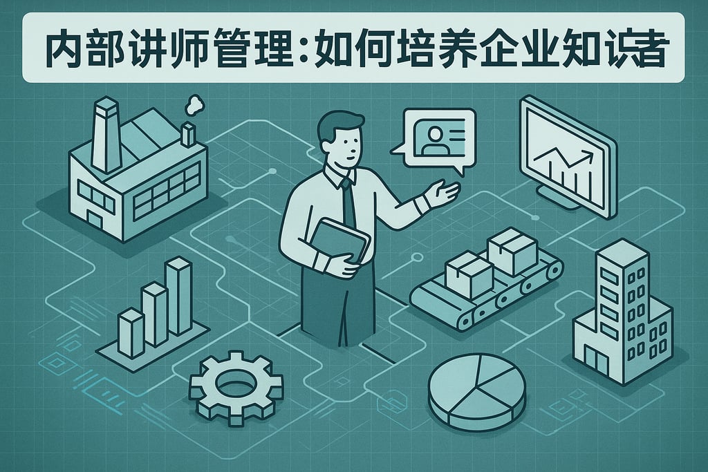 内部讲师管理：如何培养企业的知识传递者
