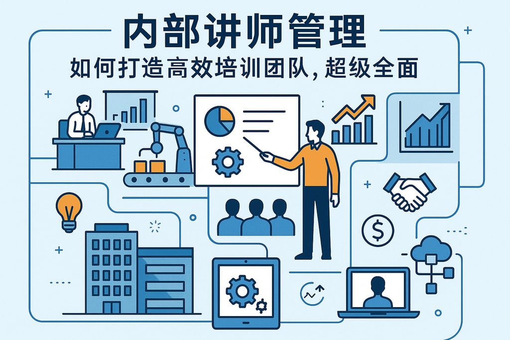 内部讲师管理：如何打造高效培训团队，超级全面