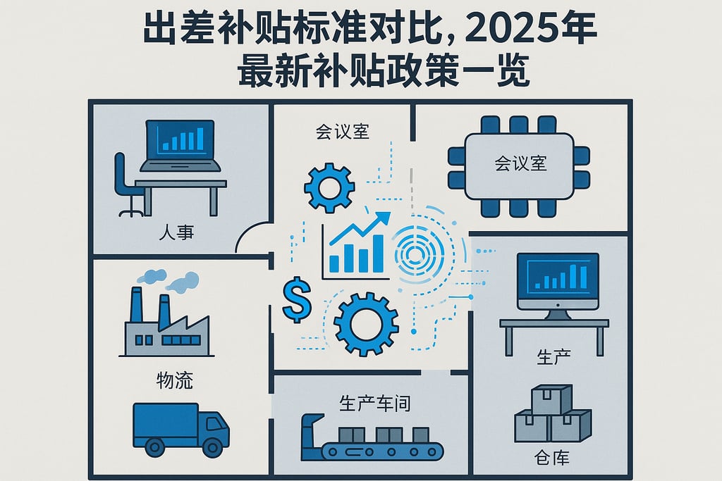 出差补贴标准对比，2025年最新补贴政策一览