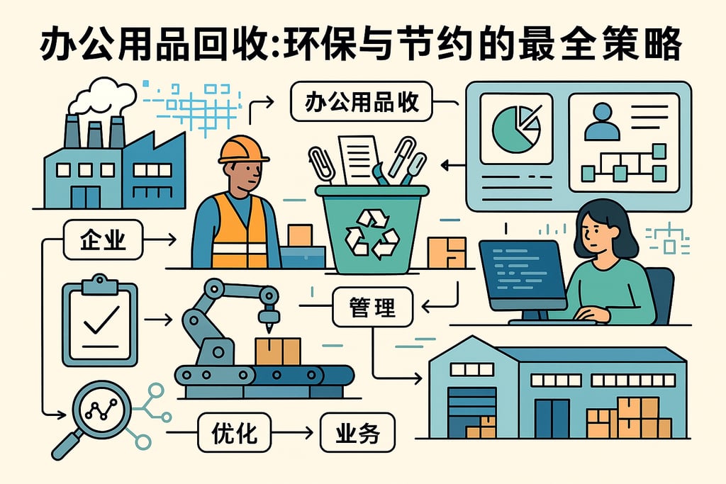 办公用品回收：环保与节约的最全策略