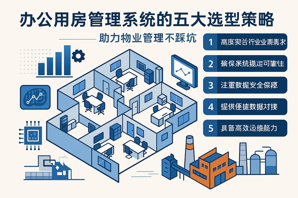 办公用房管理系统的五大选型策略，助力物业管理不踩坑