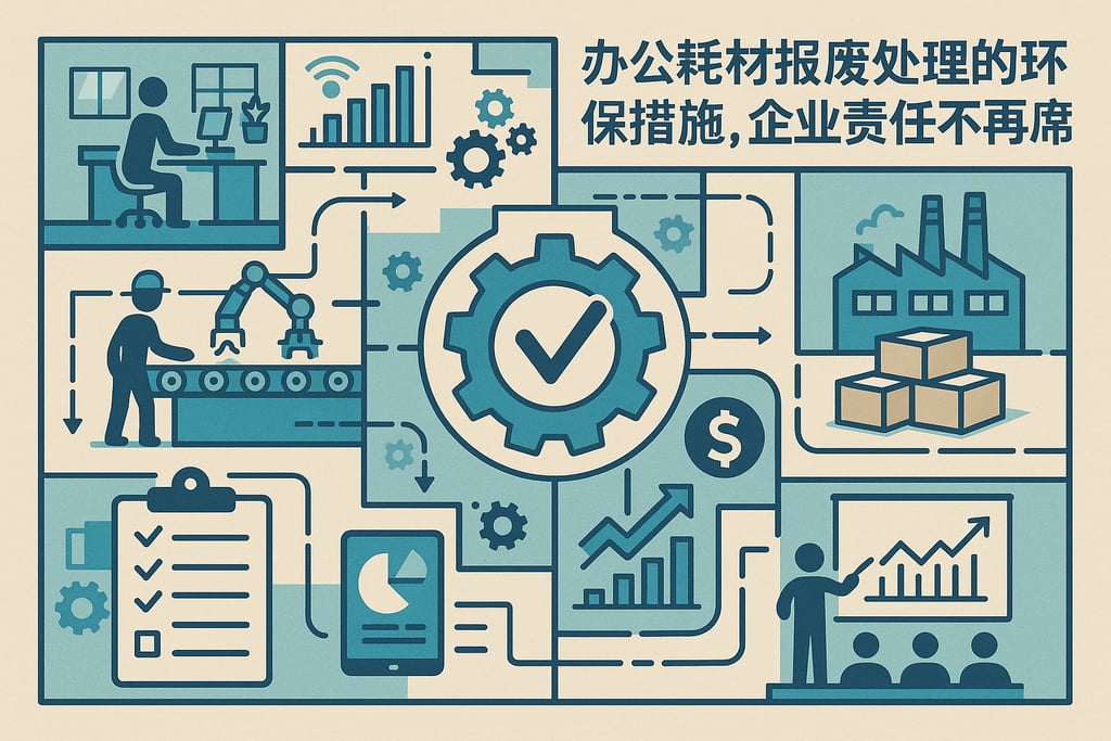 办公耗材报废处理的环保措施，企业责任不再缺席