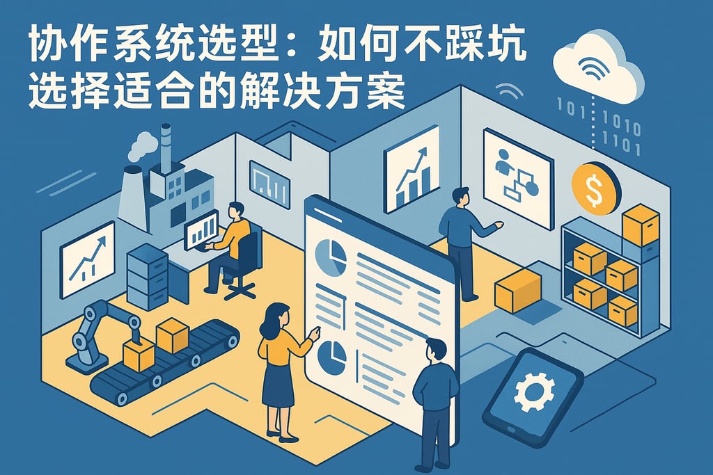 协作系统选型：如何不踩坑选择适合的解决方案