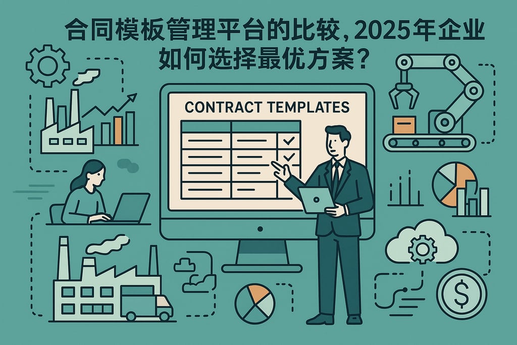 合同模板管理平台的比较，2025年企业如何选择最优方案？