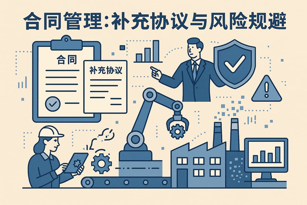合同管理：补充协议与风险规避