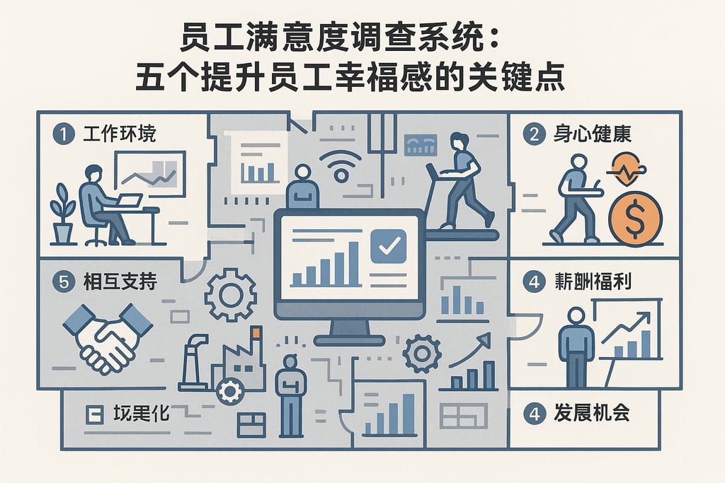员工满意度调查系统：五个提升员工幸福感的关键点