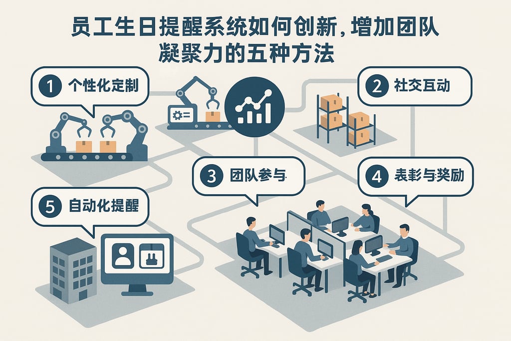 员工生日提醒系统如何创新，增加团队凝聚力的五种方法