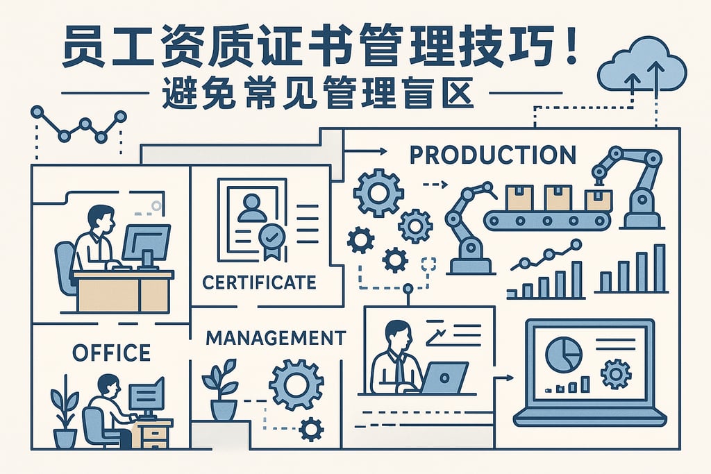 员工资质证书的管理技巧！避免常见管理盲区