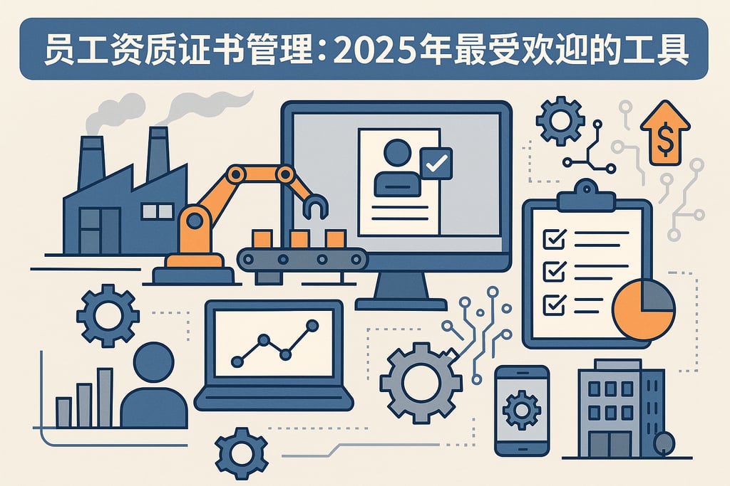 员工资质证书管理：2025年最受欢迎的工具盘点