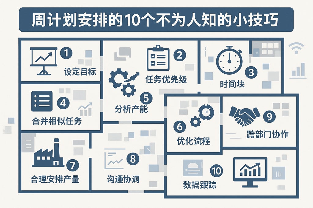 周计划安排的10个不为人知的小技巧
