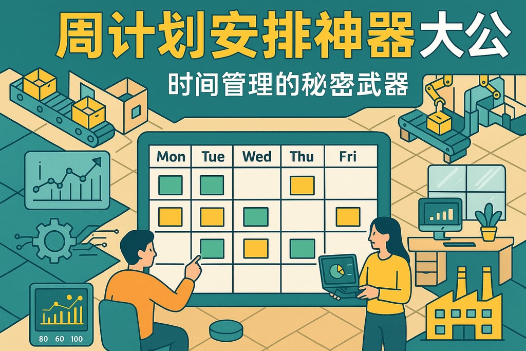 周计划安排神器大公开，时间管理的秘密武器