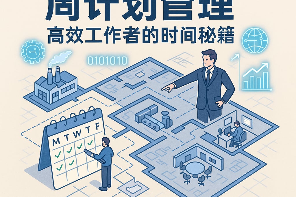 周计划管理：高效工作者的时间秘籍