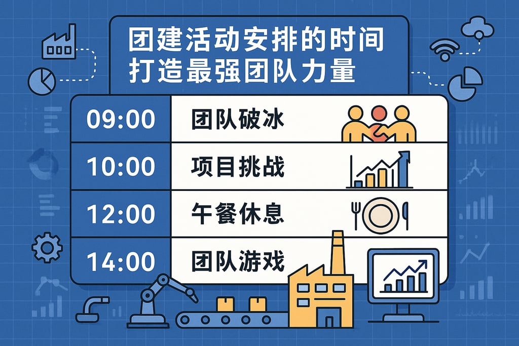 团建活动安排的时间表，打造最强团队力量