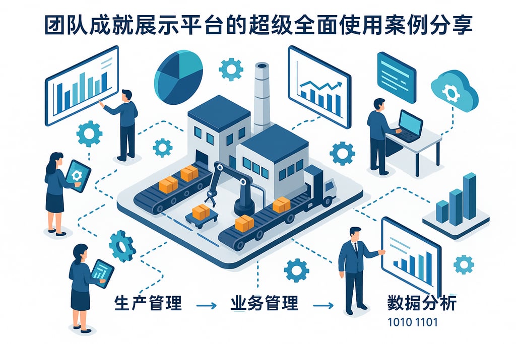 团队成就展示平台的超级全面使用案例分享