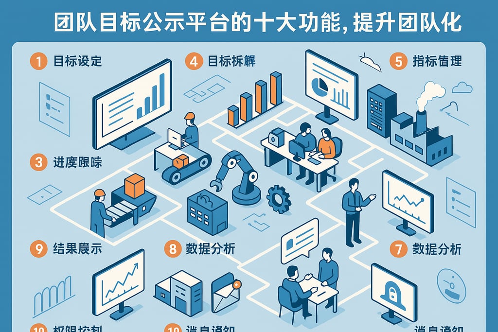 团队目标公示平台的十大功能，提升团队协作效率