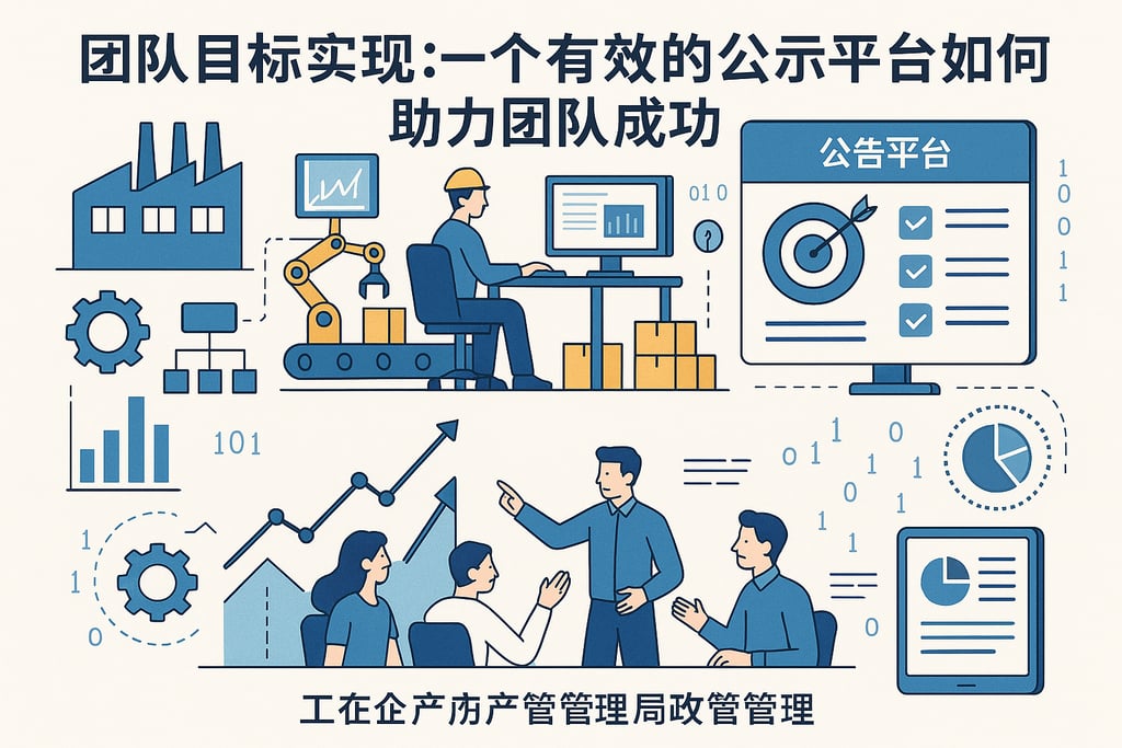 团队目标实现：一个有效的公示平台如何助力团队成功