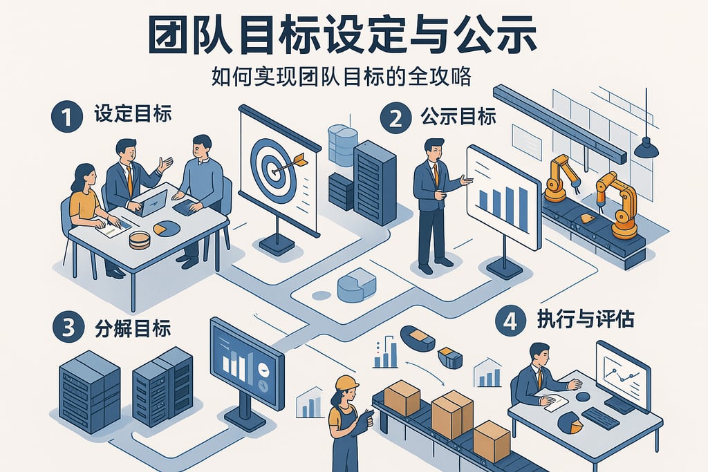 团队目标设定与公示：如何实现团队目标的全攻略